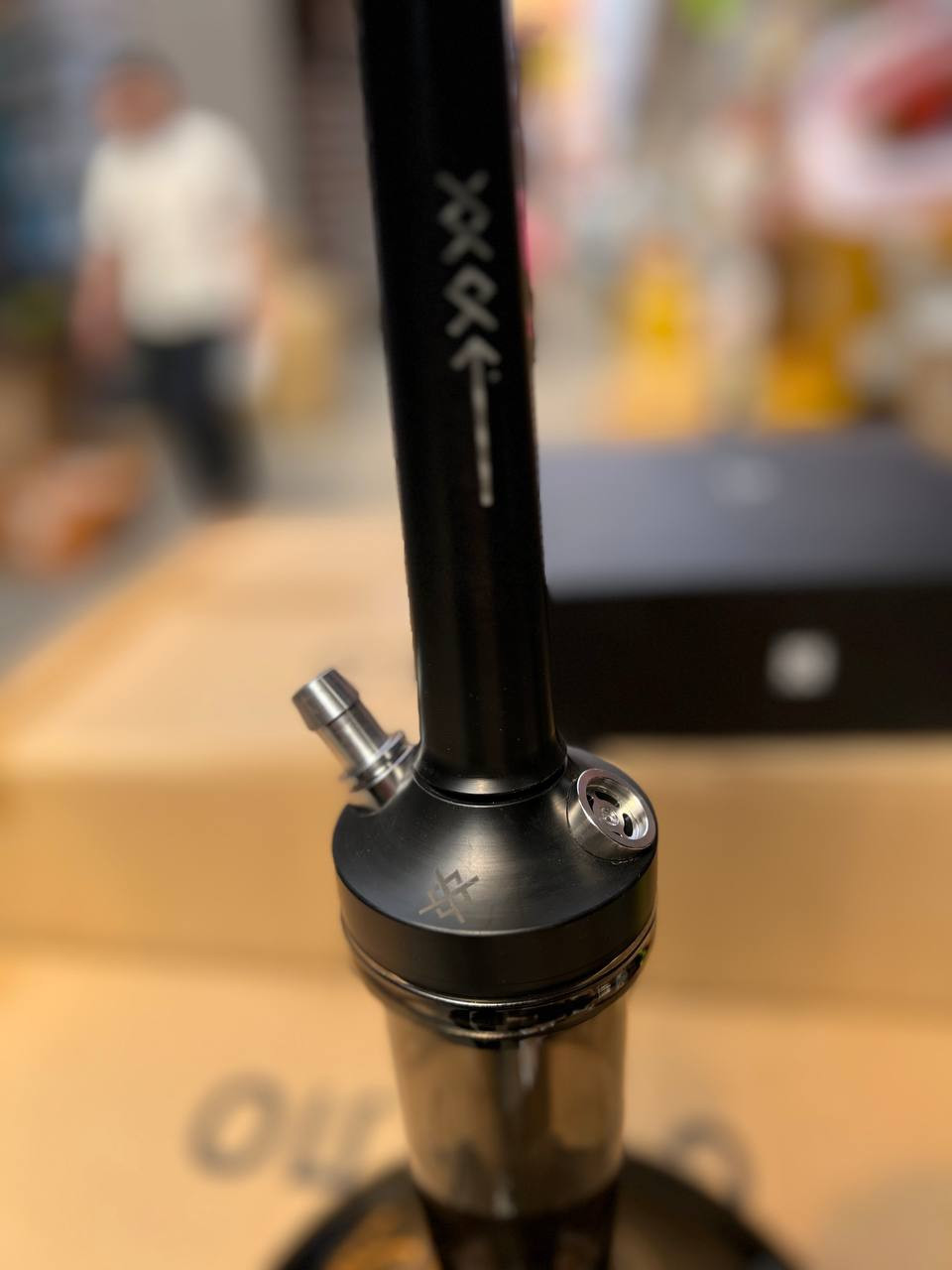 Кликните для увеличения изображения Кальян Душа черный, изображение 2