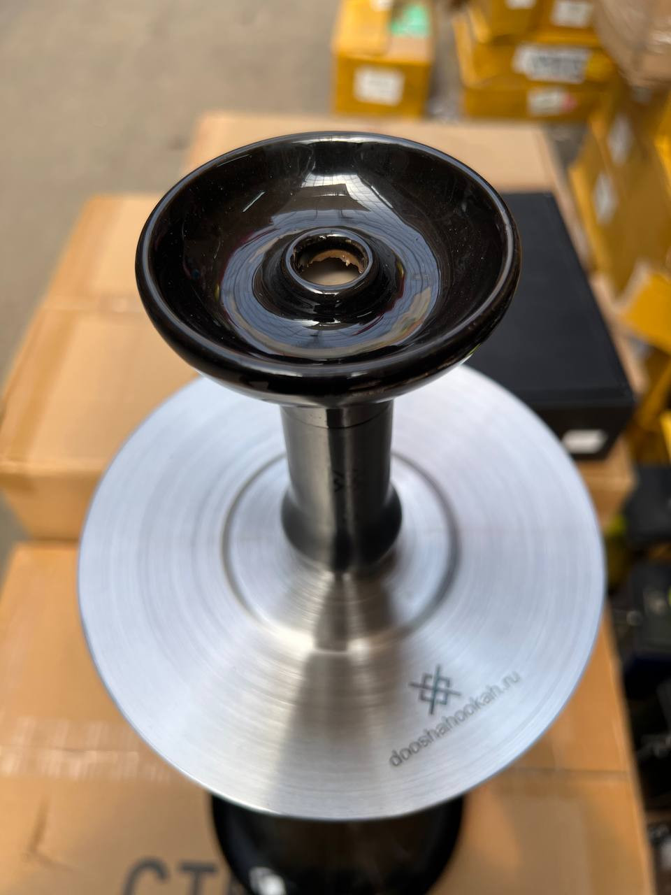 Кликните для увеличения изображения Кальян Душа черный, изображение 3