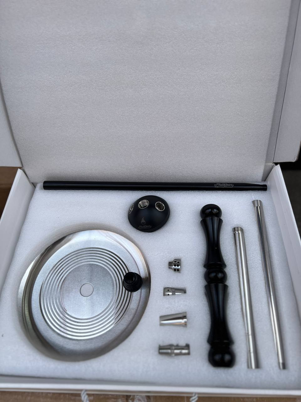 Кликните для увеличения изображения Кальян MattPear Simple M Black, изображение 5