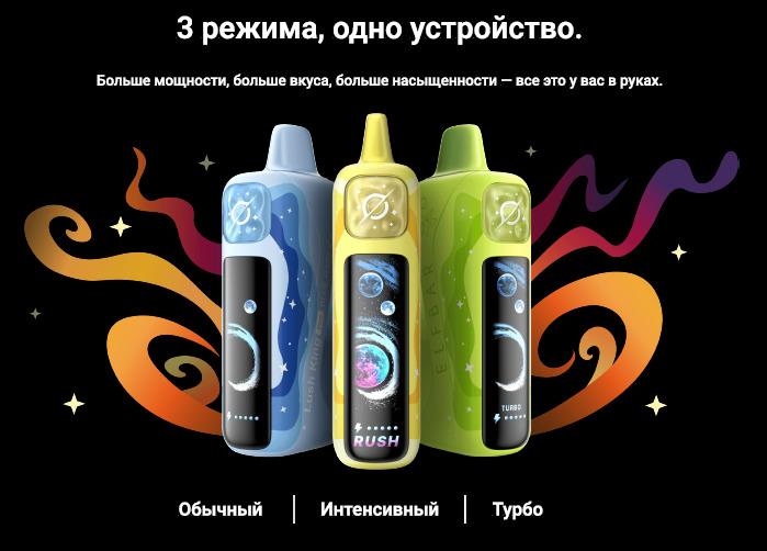 Кликните для увеличения изображения ELFBAR Lush King 35000 затяжек, изображение 3